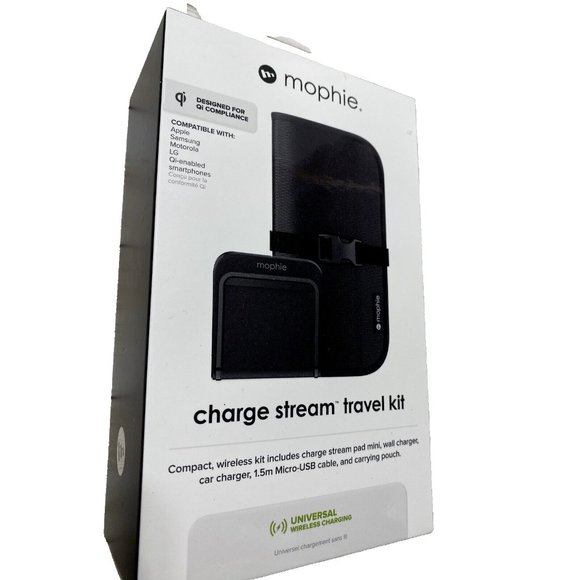 Mophie Travel Kit Wireless Charging for iPhone X and Other Qi-Enabled Smartphone - Picture 2 of 6